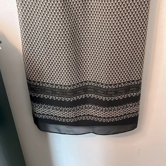 Tory Burch New Label Spaghetti Strap Beaded Black Gray Shift Dress Sz XS Petite - Picture 3 of 10